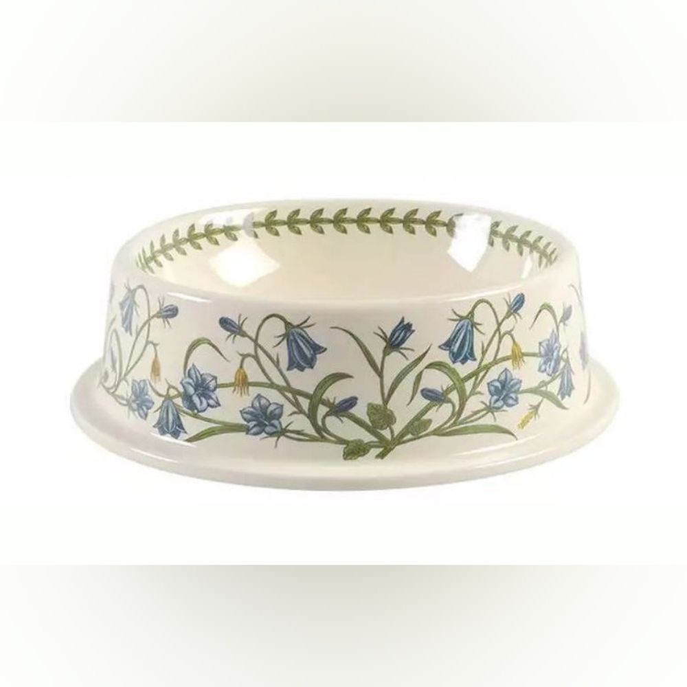 NEW Portmeirion Botanic Garden Hydrangea 8" Pet Bowl